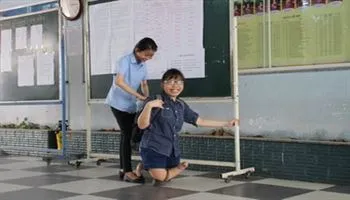 Thí sinh “tí hon” và mơ ước trở thành cô giáo