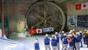 Hoàn thành đoạn đường hầm phía Tây tuyến metro số 1 tại TPHCM