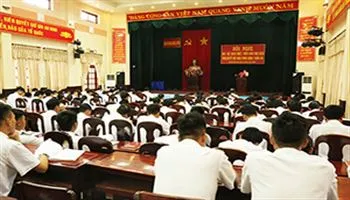 Đảng ủy Vùng Cánh sát biển 3 tổ chức học tập, quán triệt Nghị quyết Hội nghị Trung ương 7, khóa XII