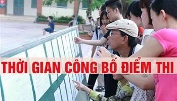 Công bố điểm thi THPT quốc gia 2018 vào sáng ngày 11/7