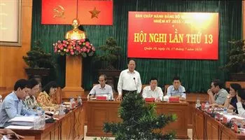 Bế mạc Hội nghị lần thứ 13 Ban Chấp hành Đảng bộ Quận 10 khoá XI nhiệm kỳ 2015 – 2020