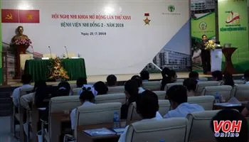 Nhiều đề tài hay về Nhi khoa được báo cáo tại Hội nghị Nhi khoa mở rộng lần thứ 26