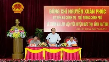 Thủ tướng Nguyễn Xuân Phúc thăm mô hình nông thôn mới tại Hà Tĩnh