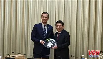 TPHCM và thành phố Los Angeles tăng cường quan hệ hợp tác