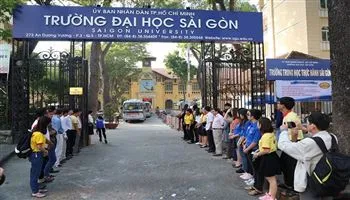 Điểm chuẩn trường ĐH Sài Gòn: từ 15,00 đến 22,00 điểm