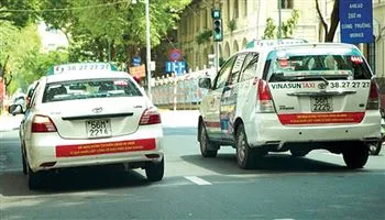 Thí điểm 5 vị trí đón taxi khu vực Trung tâm Thành phố