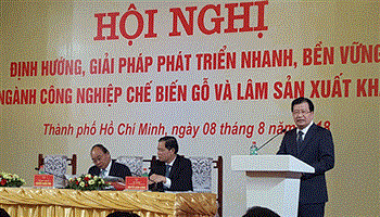 Ngành công nghiệp chế biến gỗ và lâm sản xuất khẩu: phấn đấu xuất khẩu đạt 9 tỷ đô la Mỹ năm 2018