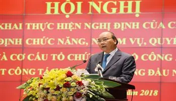 Toàn văn phát biểu của Thủ tướng tại Hội nghị triển khai Nghị định về Bộ Công an