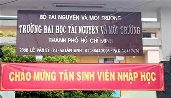 Đại học Tài nguyên và Môi trường TPHCM tuyển bổ sung 800 chỉ tiêu từ 13/8