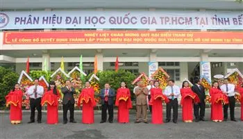 Phân hiệu Đại học Quốc gia TPHCM tại tỉnh Bến Tre xét tuyển bổ sung