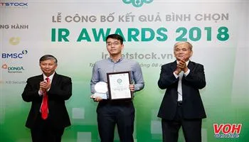 Vinamilk lọt vào Top 3 doanh nghiệp có hoạt động IR tốt nhất 2018