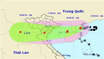 Dự báo thời tiết ngày mai 16/8: Mưa to ở Bắc Bộ, Sơn La, Hòa Bình, Thanh Hóa, Nghệ An