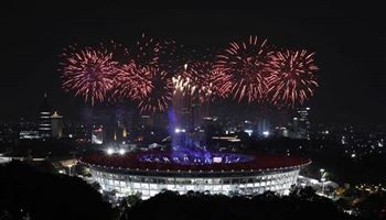Những hình ảnh ấn tượng tại lễ khai mạc Asiad 2018