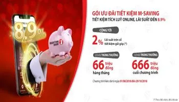 Tiết kiệm trực tuyến lãi suất lên tới 8,9%