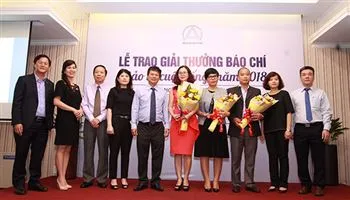 Trao giải thưởng báo chí Bảo vệ cuộc sống 2018