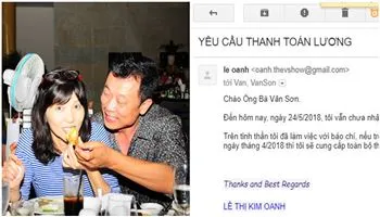 Sau Ánh Tuyết, Vân Sơn bị nhân viên tố trốn tránh trả lương nhiều tháng