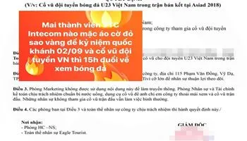 Nhiều công ty cho nhân viên nghỉ làm để xem trận Việt Nam - Hàn Quốc tại Asiad 2018 