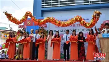 Khánh thành và khai giảng trường trung học cơ sở Cửu Long, Quận Bình Thạnh