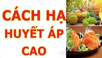 Chế độ ăn uống và thực phẩm dành cho người bệnh cao huyết áp