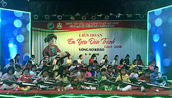 Liên hoan em yêu đàn tranh lần thứ 1-2018