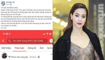Hồ Ngọc Hà phẫn nộ đòi làm đến cùng với anti-fan