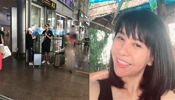 Mặc kệ đồng nghiệp lên tiếng bức xúc thay mình, Cát Phượng vẫn bình tâm đi du lịch với kẻ phản bội