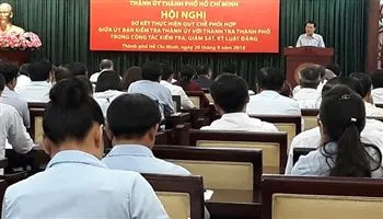 Tăng cường kiểm tra, giám sát, kỷ luật của Đảng