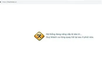 Hàng loạt website lớn ở Việt Nam gặp sự cố, không thể truy cập