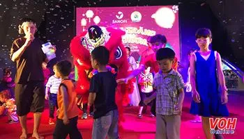 Nhiều hoạt động trung thu dành cho hơn 1.000 thiếu nhi