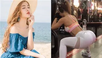 Khoe clip giữ chai nước không rơi bằng siêu vòng 3, Phương Trinh Jolie được khen tới tấp