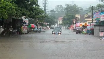 Mưa lớn ở nhiều tỉnh miền Trung