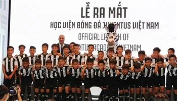 Học viện bóng đá Juventus Việt Nam chính thức ra mắt