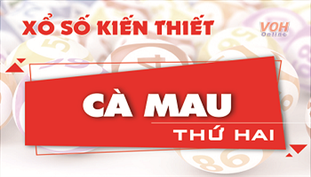 XSCM 1/10 - Kết quả xổ số Cà Mau hôm nay thứ 2 01/10/2018