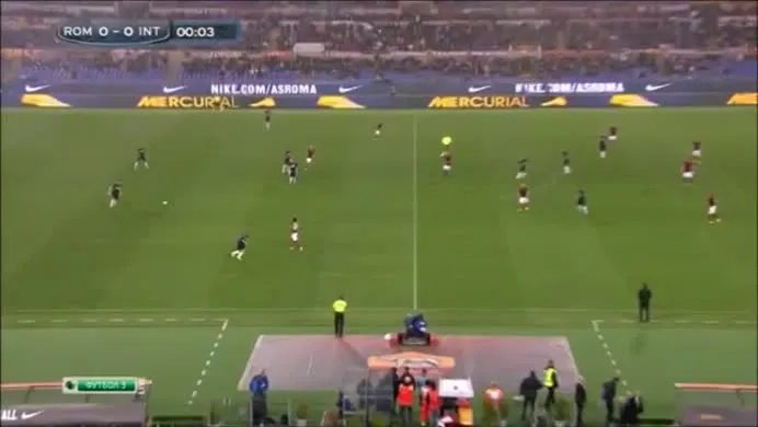 AS Roma 4-2 Inter (Vòng 13 - Serie A)