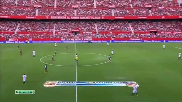 Sevilla 0-3 Atletico Madrid (Giải La Liga)