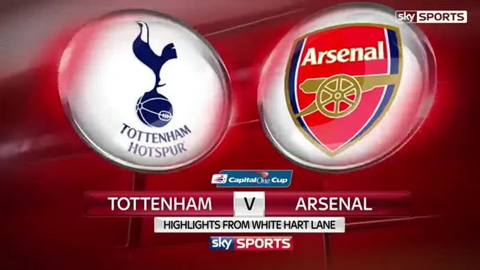 Tottenham Hotspur 1-2 Arsenal (Vòng 4 - Giải League Cup)