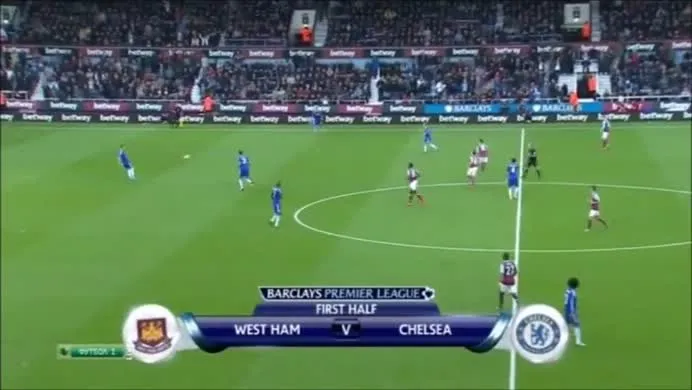 West Ham 2-1 Chelsea (Vòng 10 - Giải Ngoại hạng Anh)