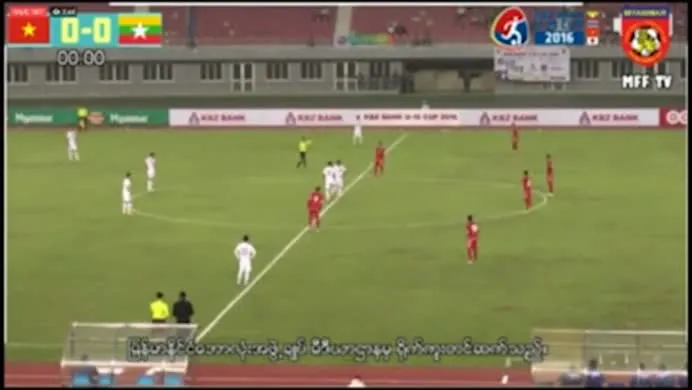 U19 Myanmar 1-1 U19 Việt Nam (giao hữu U19 KBZ Bank Cup)