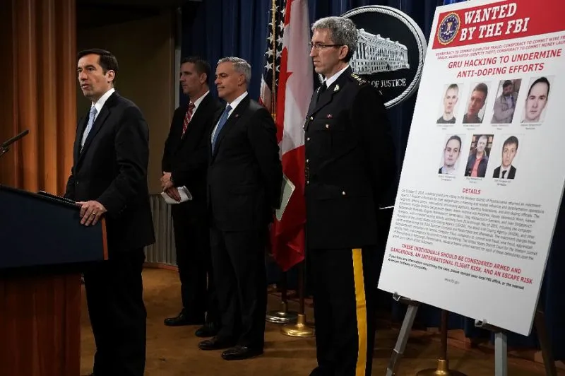 Mỹ chỉ ra 7 điệp viên Nga liên quan đến âm mưu tấn công mạng toàn cầu