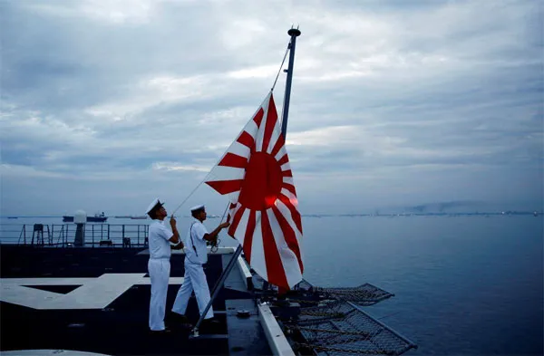 Triều Tiên là nước tiếp theo sau Hàn Quốc phản đối Nhật Bản sử dụng cờ hiệu của lực lượng hải quân