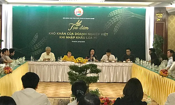 “Khó khăn của doanh nghiệp Việt khi nhập khẩu lúa mì”