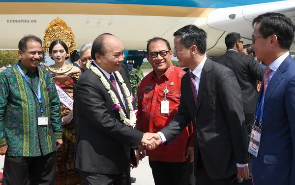 Thủ tướng Nguyễn Xuân Phúc đến Bali