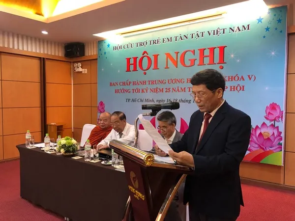Hội cứu trợ Trẻ em tàn tật Việt Nam tổ chức hội nghị Ban chấp hành thường kỳ khóa V, nhiệm kỳ 2015 -2020 mở rộng. 