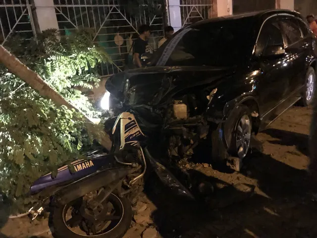 Nghi vấn phó công an thị xã Đồng Xoài say xỉn khi gây tai nạn giao thông?