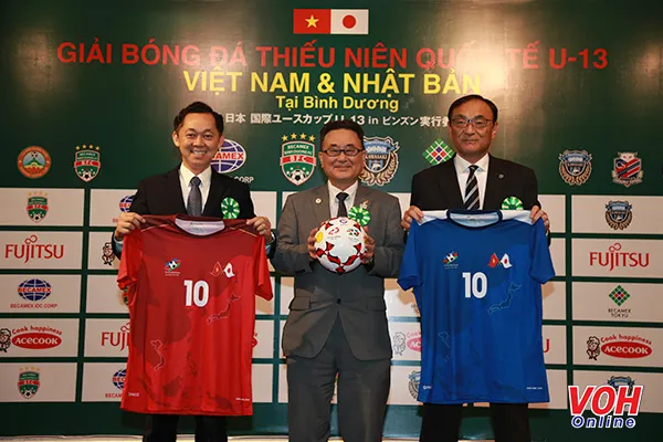 Bóng đá trẻ Việt Nam, quan hệ ngoại giao Việt - Nhật