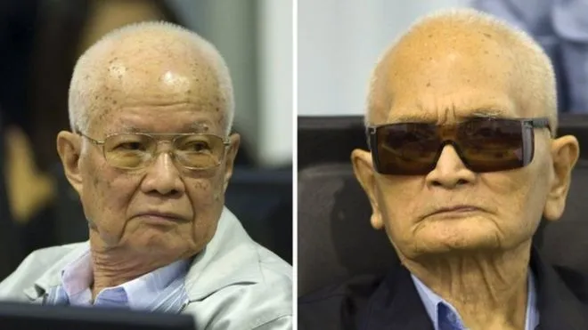 Hai cựu thủ lĩnh Khmer Đỏ bị tuyên án tội danh diệt chủng