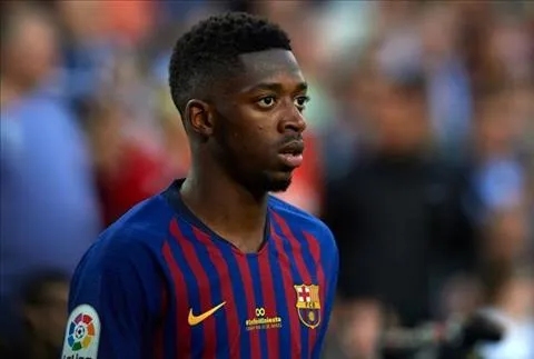 Ousmane Dembele chơi thất vọng ở Barca