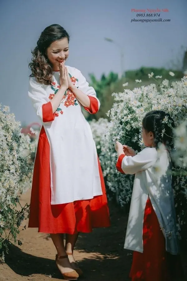 Váy cách Tân cho mẹ và bé diện Tết 2022 | Shopee Việt Nam