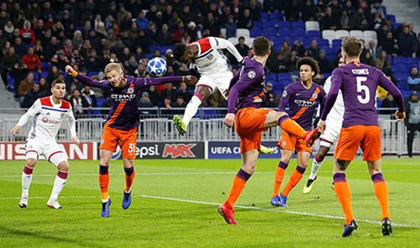 Diễn biến chính Cup C1 trận Lyon vs Man City: Hòa Lyon, Man City giành vé vào vòng 1/8