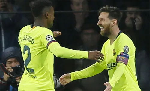 Messi nói về chiến thắng trước PSV